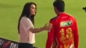 Preity Zinta spotted with new Punjab Kings Screengrab