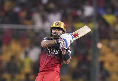 'Debate over Virat Kohli's strike-rate and intent should stop now' | Cricket News 1 Bengaluru Royal Challengers Bengalurus Virat Kohli plays a shot during the Ind
