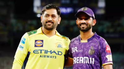 IPL 2025 Points Table: Latest standings after KKR vs CSK match at Eden Gardens in Kolkata | Cricket News 1 MS Dhoni and Ajinkya Rahane