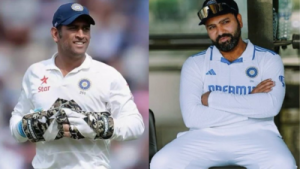 MS Dhoni and Rohit Sharma