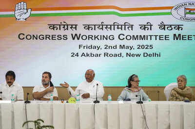 Congress says President’s rule failed to end violence in Manipur, demands polls | India News 1 New Delhi Congress President Mallikarjun Kharge Congress Parliamentary Party c