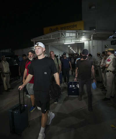 New Delhi Delhi Capitals Jake Fraser McGurk upon his arrival in the national c