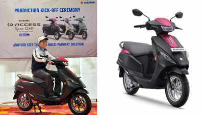 Suzuki e-Access production starts in India: Range, features, expected price & more 1 Suzuki e Access production starts in India Range features expected price more