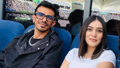 Yuzvendra Chahal and RJ Mahvash