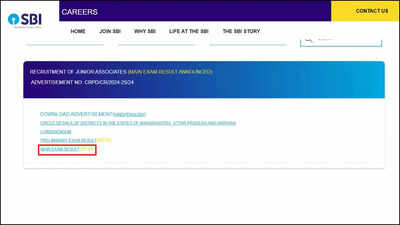SBI clerk mains result 2025 declared at sbi.co.in; download PDF here 1 121778040