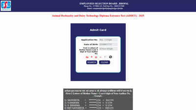 MPESB ADDET 2025 admit cards released at esb.mp.gov.in for June 17 exam 1 121780745