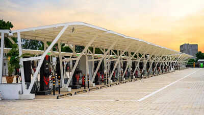 Indias largest EV charging hub set up in this city 210 points fast charging in 35 mins